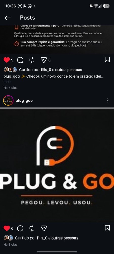 Novidade Plug & Go