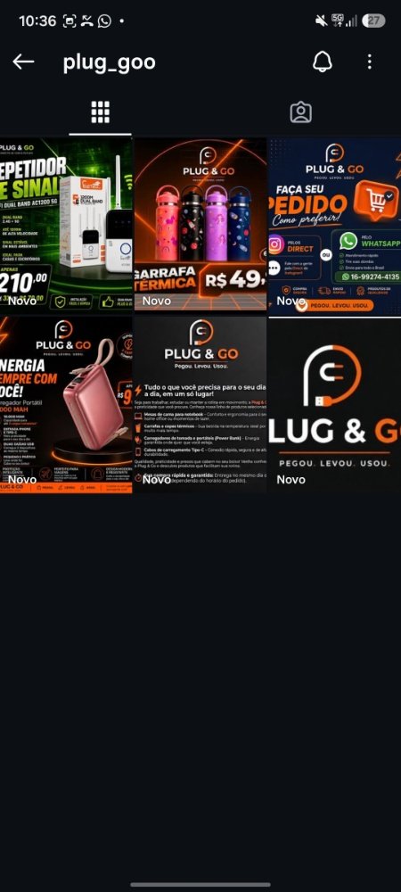 Novidade Plug & Go